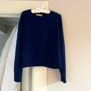 Everlane The Cashmere Boxy Crew Sweater